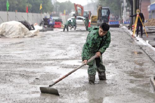 灌漿澆注后遇到下雨，對灌漿料有影響嗎？